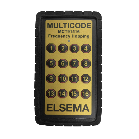 MCT91516 - Elsema Handheld 16 Channel multicode 915Mhz transmitter
