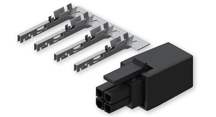 Teltonika 4-PIN plug with contact terminals