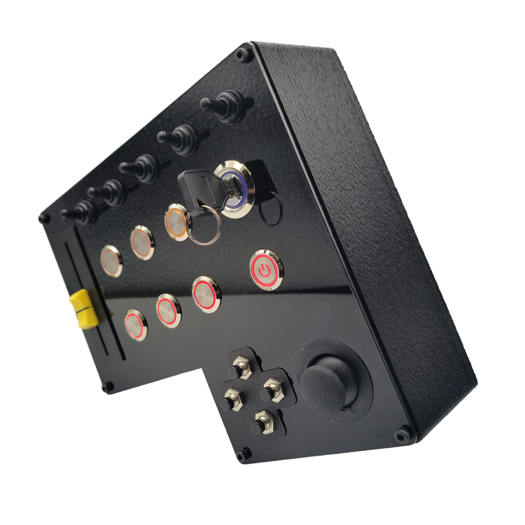 RaceCraftsNZ RC07 Button Box: The Professional Simulation Command Center