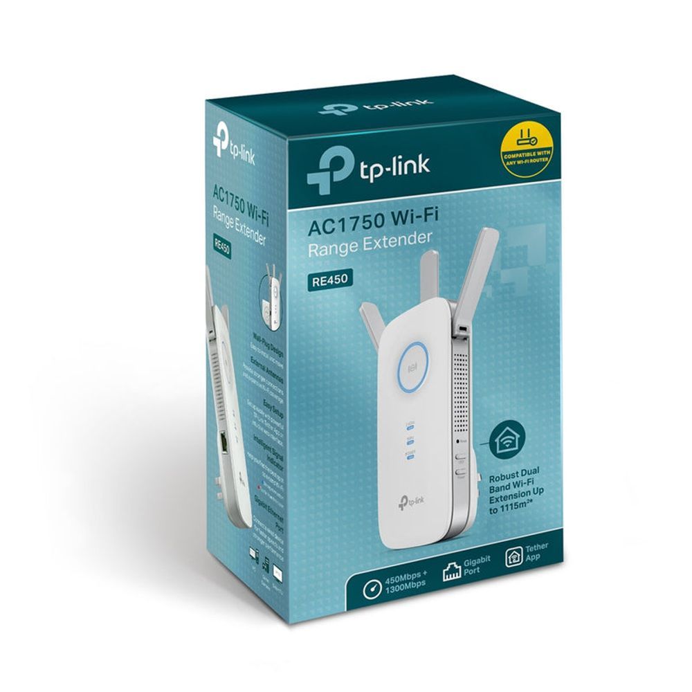 TL-RE450 - TP-Link RE450 AC1750 Wi-Fi Range Extender