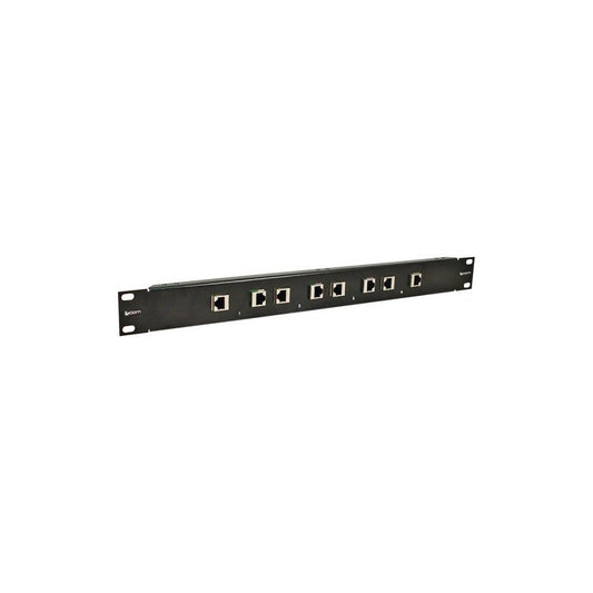 L-com 19inch Rack Mount 4-Port RJ45 10/100/1000 Base-T CAT6 Lightning Surge Protector