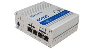 Teltonika RUTX09 LTE-A Cat6 Gigabit router with Dual SIM