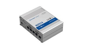 Teltonika RUTX14 Dual SIM 4G/LTE Cat 12 802.11ac IoT Wi-Fi Cellular Router with GPS and Bluetooth