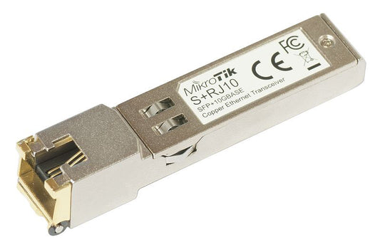 MikroTik RJ45 SFP+ 10/100/1000M 2.5G/5G/10G Copper Ethernet Module
