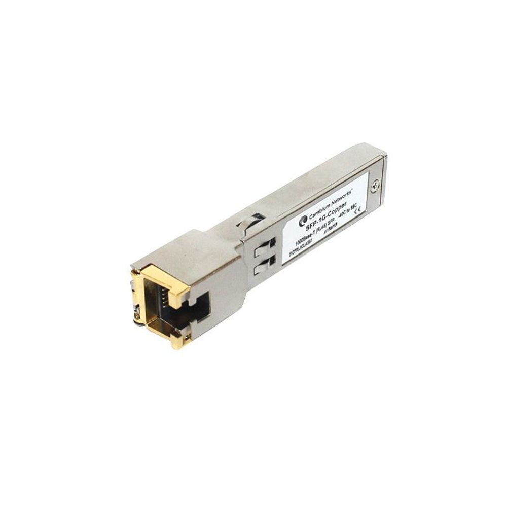 SFP-1G-Copper - Cambium 1000Base-T (RJ45) SFP Transceiver for cnMatrix ...