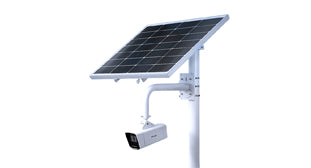Milesight 4MP 4G,WiFi and Ethernet Solar-powered Security Camera Kit