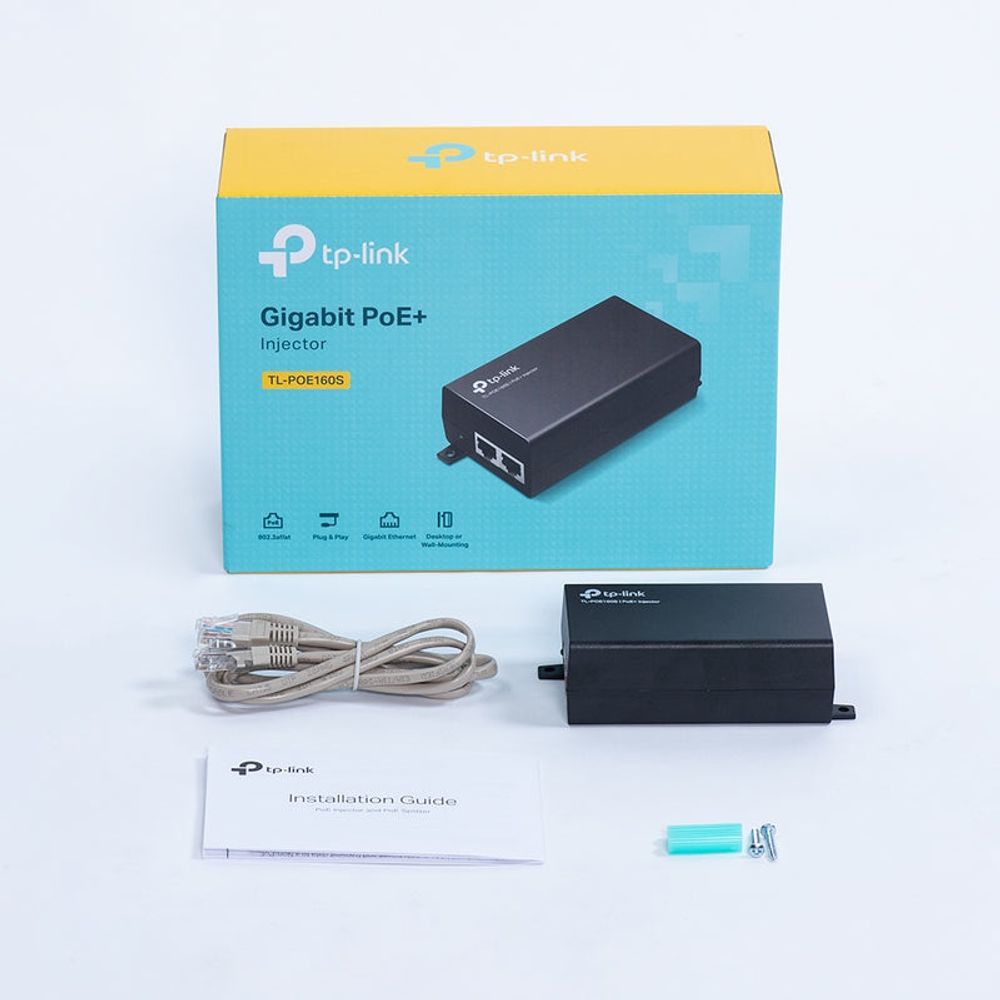 TL-POE160S - TP-Link PoE+ Injector TL-POE160S Adapter