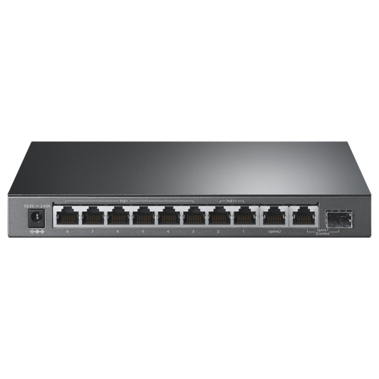 TL-SG1210PP - TP-Link 10-Port Gigabit Desktop Switch with 6-Port PoE+ and 2-Port PoE++