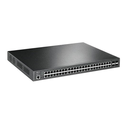 TL-SG3452P - TP-Link JetStream 52-Port Gigabit L2+ Managed Switch with 48-Port PoE+
