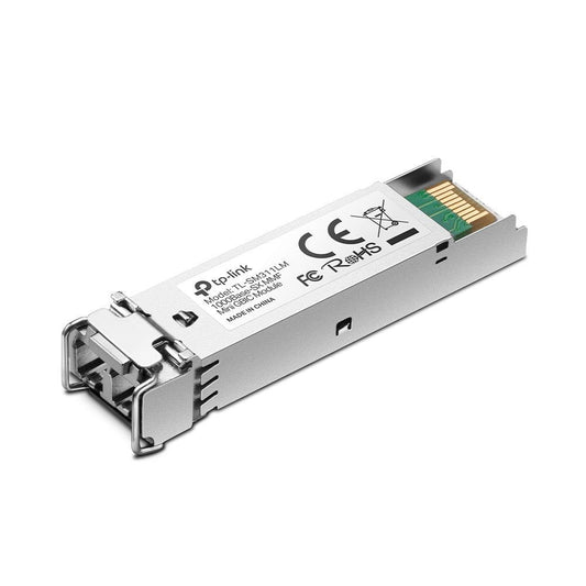 TL-SM311LM - TP-Link Gigabit SFP MiniGBIC module, Multi Mode, LC interface, Up to 550m Distance