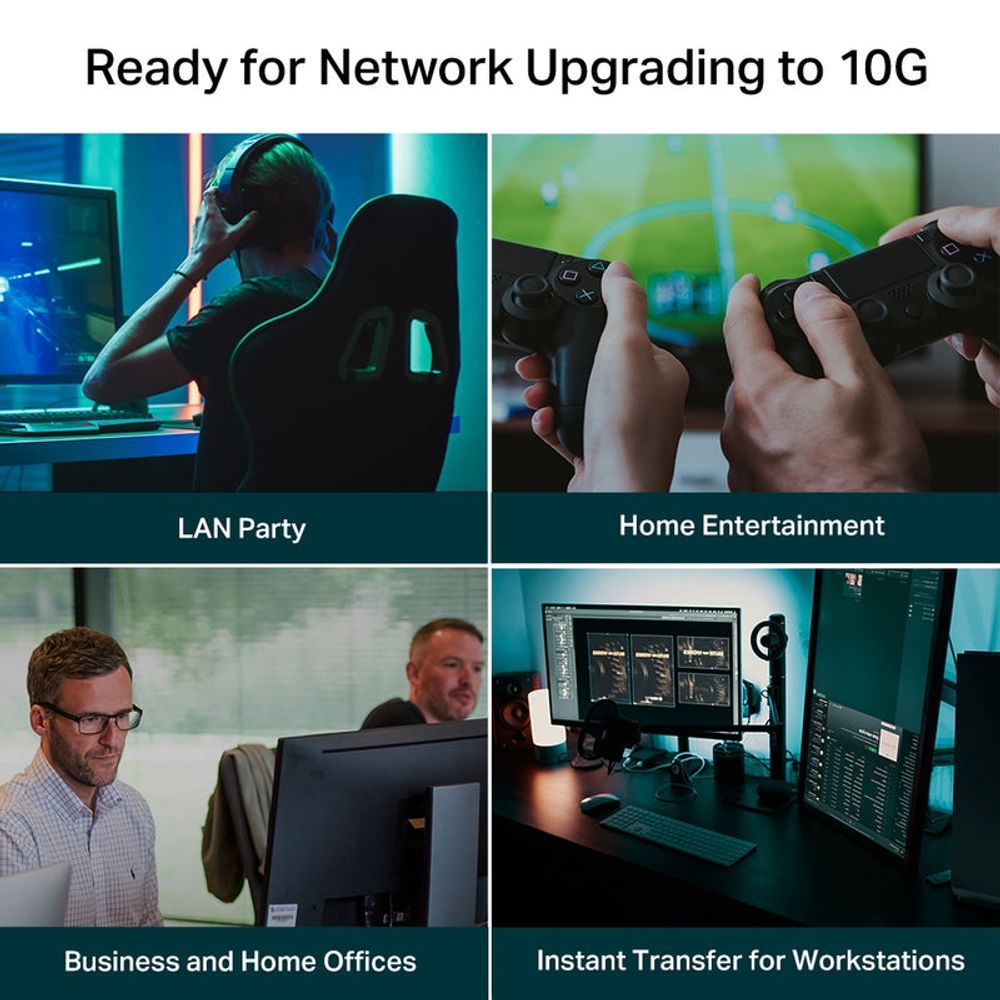 TL-SX105 - TP-Link 5-Port 10G Desktop Switch