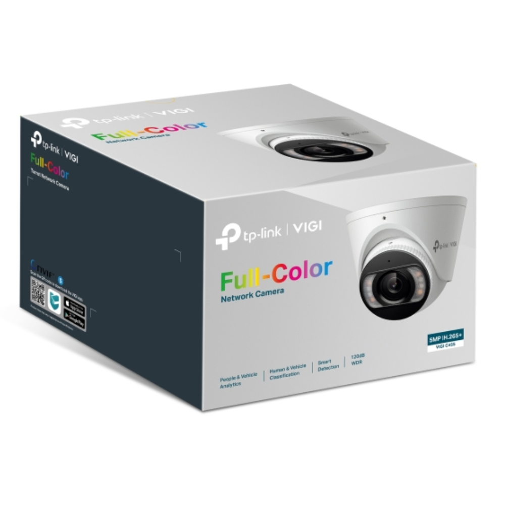 VIGI C445(4mm) - TP-Link VIGI 4MP Full-Colour Turret Network Camera