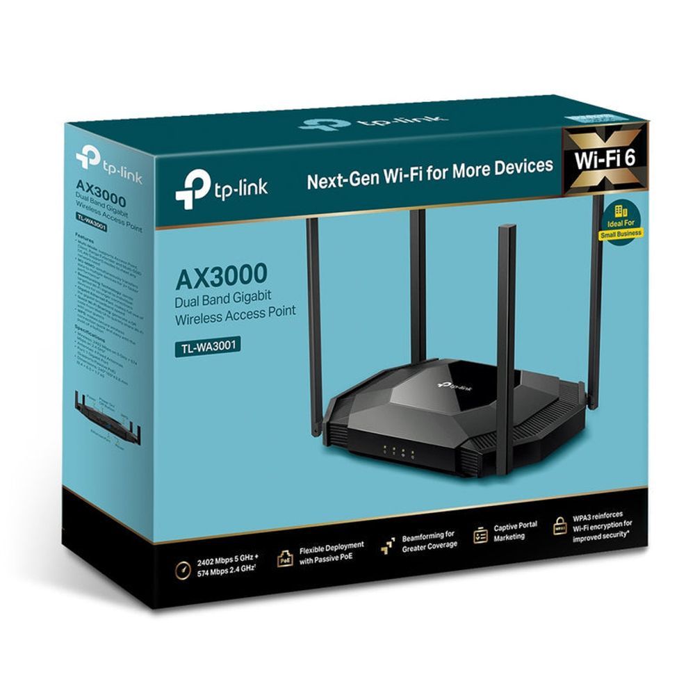 TL-WA3001 - TP-Link AX3000 Gigabit Wi-Fi 6 Access Point