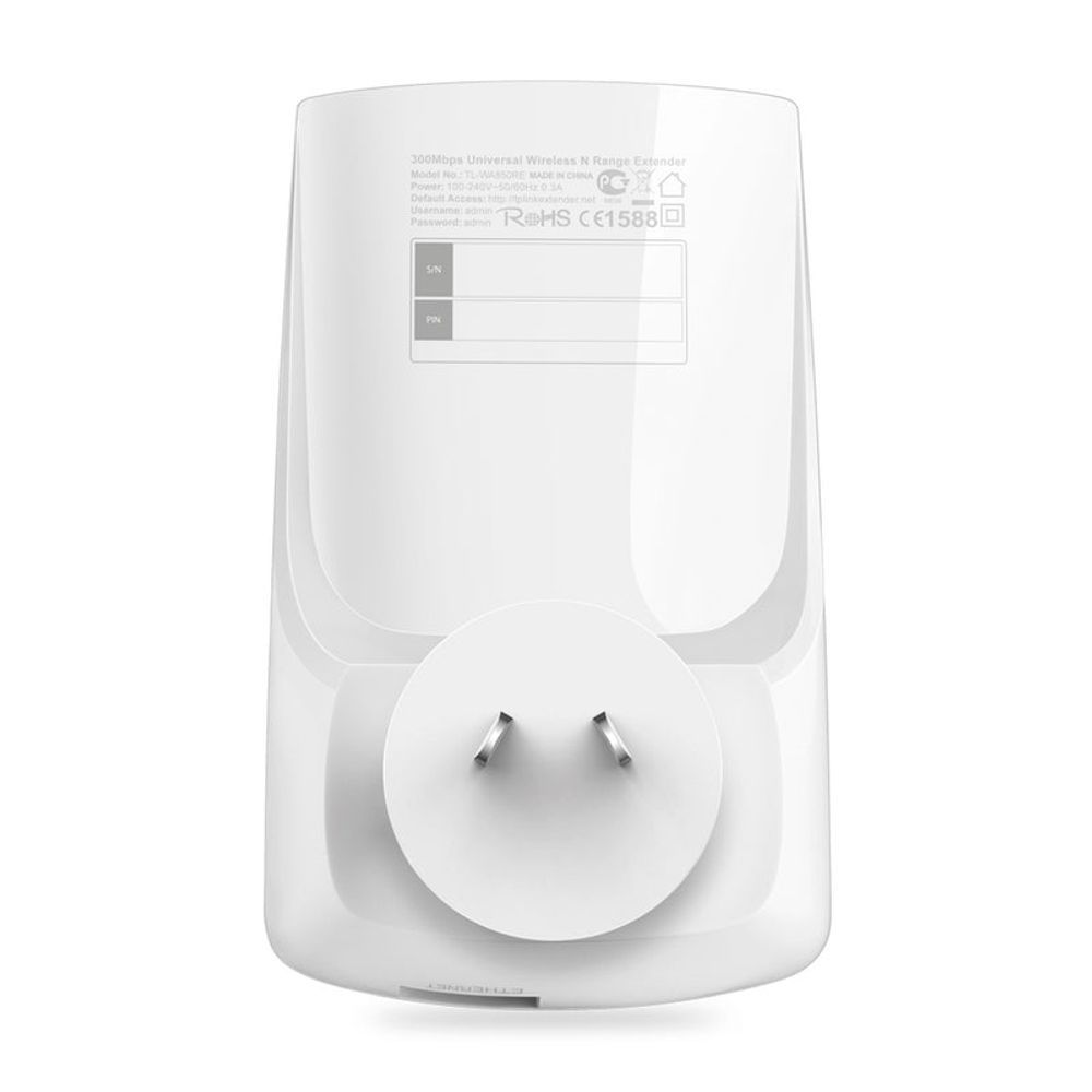 TL-WA850RE - TP-Link300Mbps Wireless N Wall Plugged Range Extender