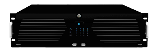 TVT-64CHNVR-ND - 64 Channel 4K NVR 16 x HDD slots & 4K output (no POE) - Does NOT include HDD (Sold Separately).