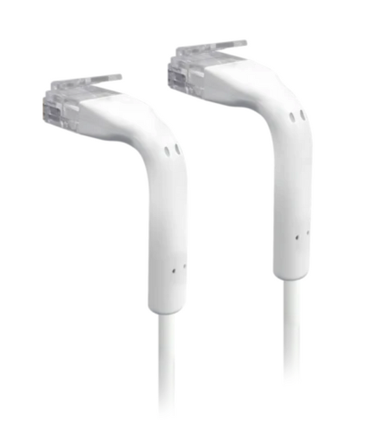 UniFi White 1m patch cable with both end bendable RJ45