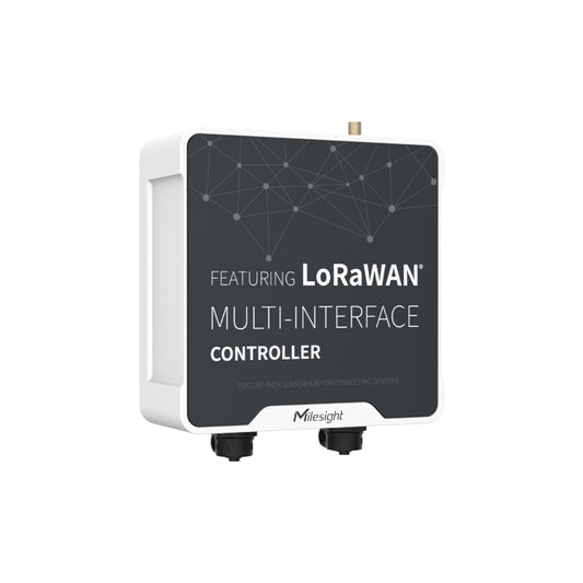 Milesight UC502-EA AU915/AS923 LoraWan IoT Controller with External Antenna Connectors and GPIO/AI/RS232/RS485/SDI12