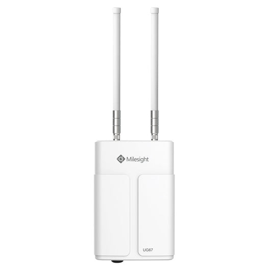 Milesight UG67 Indoor/Outdoor EU868/IN865 LoRaWAN Base Station with WiFi, GPS and PoE Support