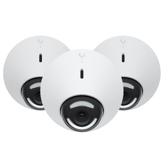 Ubiquiti UniFi Protect G5 Dome 4MP 2K HD IP Camera with Enhanced Dynamic Range and Low-light Performance 3-Pack