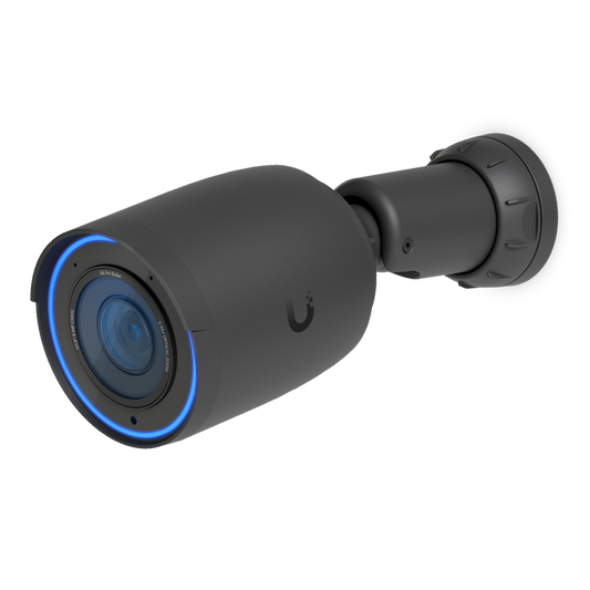 Ubiquiti UniFi Black G6 Pro Bullet All-weather 4K PoE+ Camera with Multi-TOPs AI Engine and 2.36x optical zoom