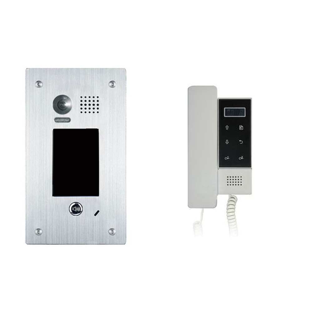 V-Tek-Kit6AFM - V-Tek Audio Intercom Kit - Flush Mount & Audio Handset - 2 Wire