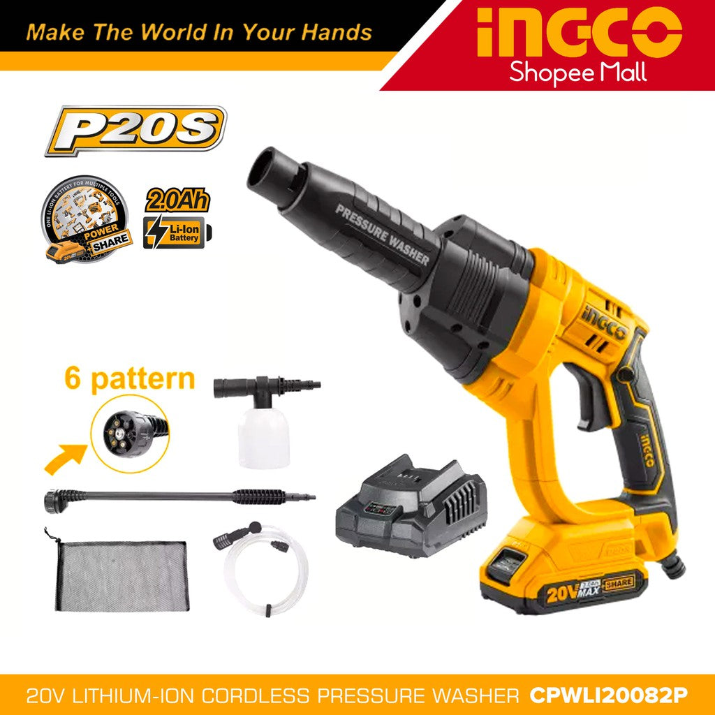 Cordless pressure washer