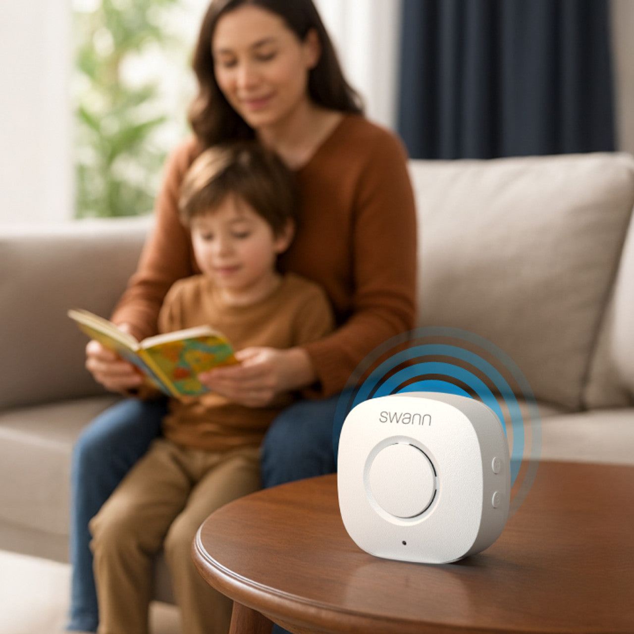 SWNVW-MR4KVDB-GL - Swann MaxRanger4K Long Range Wireless Add-On Video Doorbell - 1 Pack