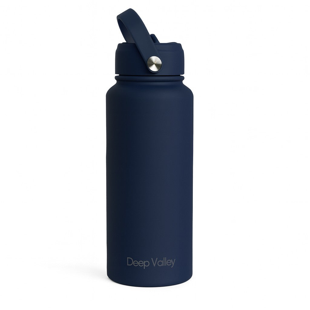 Indigo Blue - 1L/34oz Insulated Water Bottle Indigo Blue