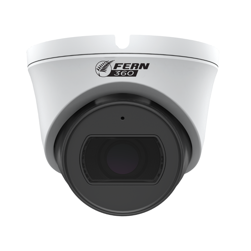 FERN360 4 Camera 5MP Motorised Turret Kit - 20CH & WD Purple 2TB