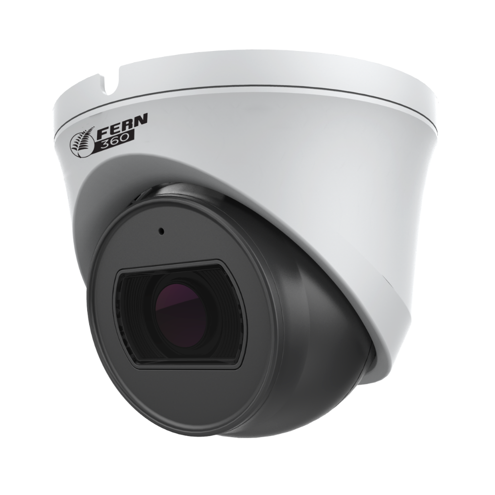 FERN360 4 Camera 5MP Motorised Turret Kit - 10CH & WD Purple 2TB