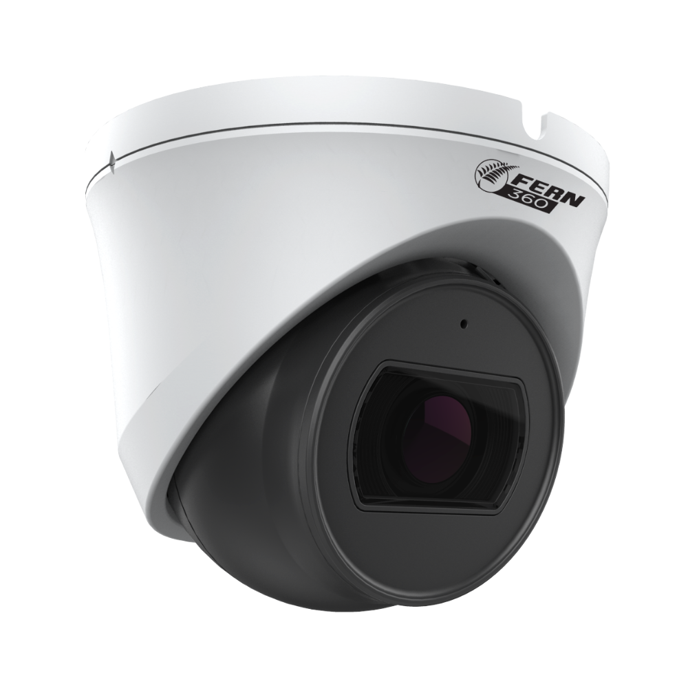 FERN360 4 Camera 5MP Motorised Turret Kit - 20CH & WD Purple 2TB