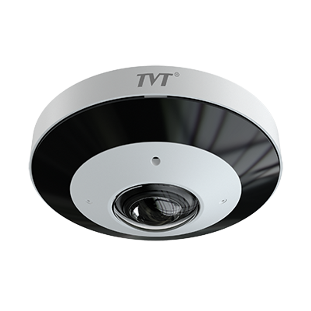 TVT-360POE - 6MP 1.07mm POE 360 degree fisheye camera with microphone.