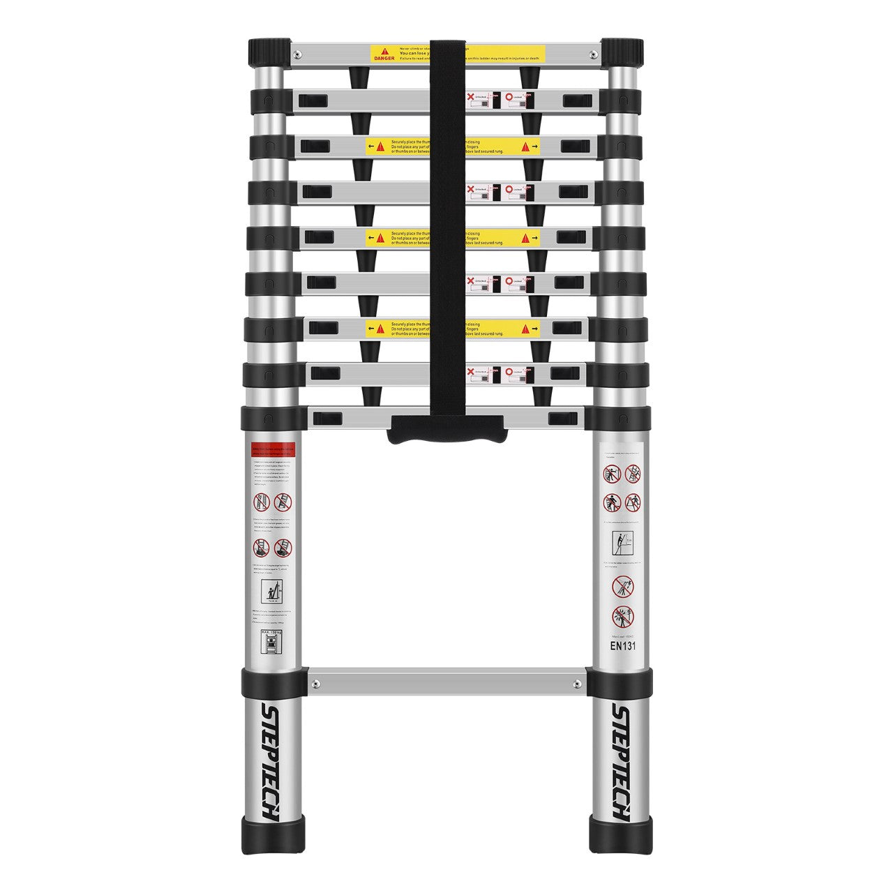 Ladder Telescopic Aluminium Extension Ladder 2.9m