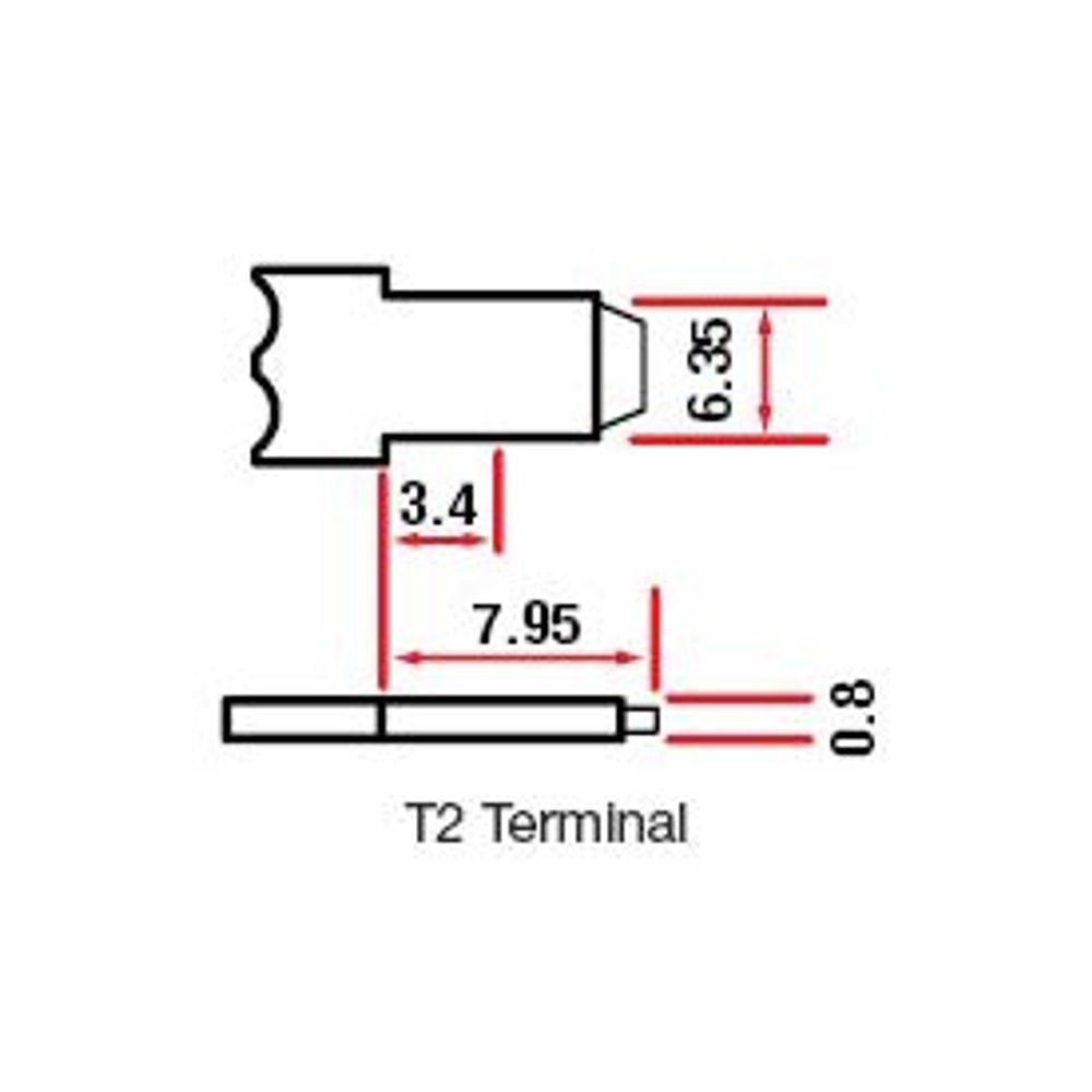 PS1270 - Century PS Series 12VDC 7Ah Security Alarm Battery