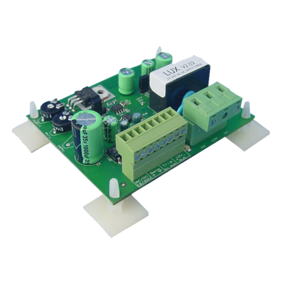 LUX - 12-24V AC/DC Adjustable Light Level Control Board For LDR