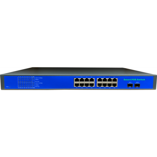 POE-16 - 16 PoE Power Port 30W per port (10/100Mbps)